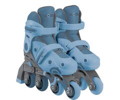 Globber Inline Skates 2 In 1 No 30-33 Ash Blue (783-200)