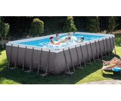 Intex Πισίνα-Ultra Xtr Rectangular Frame 7.32m x 3.66m x 1.32m (26364NP)