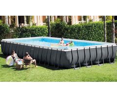 Intex Πισίνα-Ultra Xtr Rectangular Frame 9.75m x 4.88m x 1.32m (26378NP)