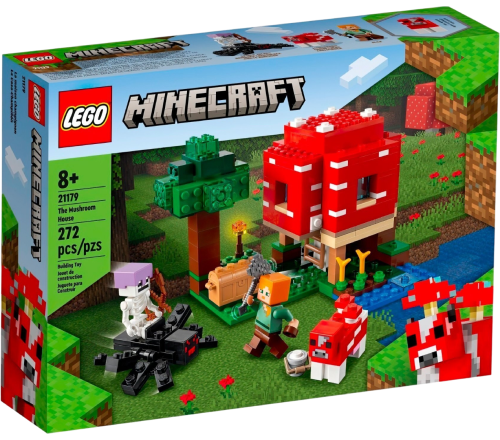 LEGO 21179 MINECRAFT ГРИБНИЙ ДІМ