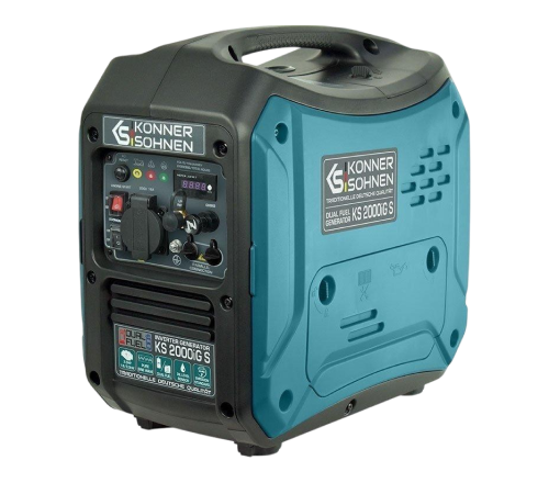 ГЕНЕРАТОР ГАЗОВО-БЕНЗИНОВИЙ ІНВЕРТОРНИЙ KONNER&SOHNEN KS 2000IG S