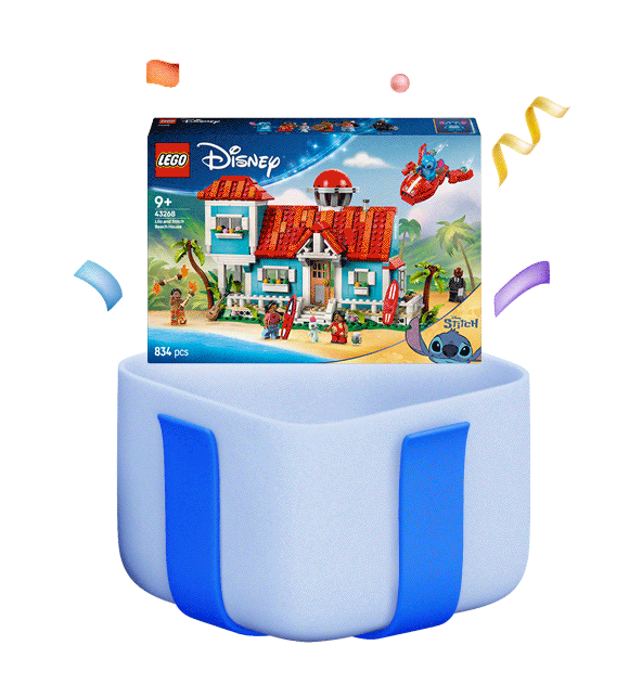 LEGO 43268 Disney Classic Пляжний будинок Ліло і Стич