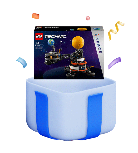 LEGO 42179 Technic Земля та Місяць на орбіті