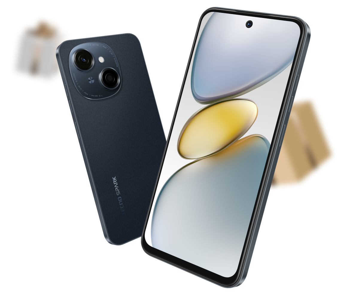 СМАРТФОН TECNO SPARK GO 1 (KL4) 4/128GB STARTRAIL BLACK (4894947036163)