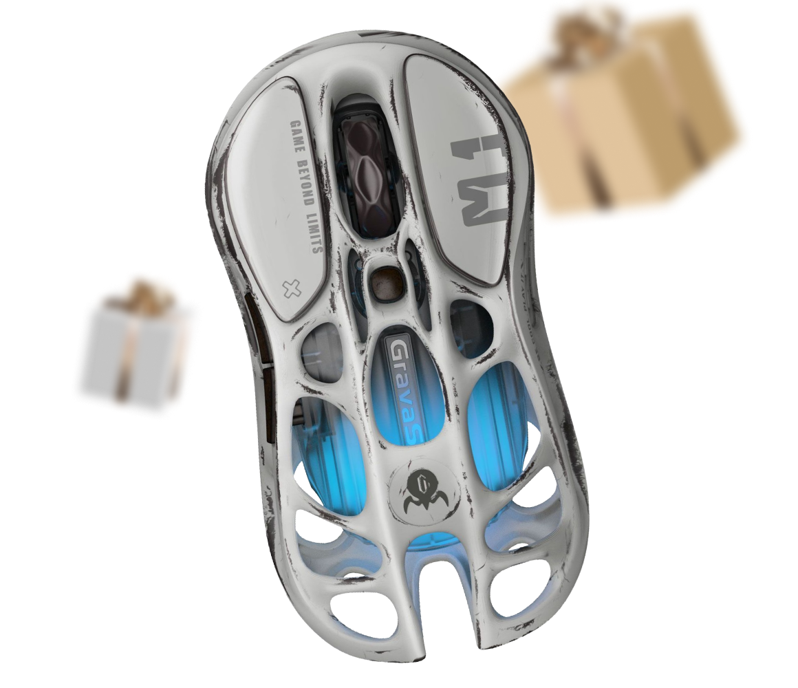 ІГРОВА МИША GRAVASTAR MERCURY M1 PRO WL, BATTLE-WORN (GRAVASTARM1PRO_WSM)