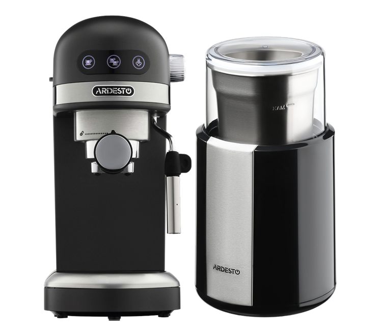 Комплект Кавоварка ARDESTO YCM-E1502 + Кавомолка ARDESTO WCG-8301