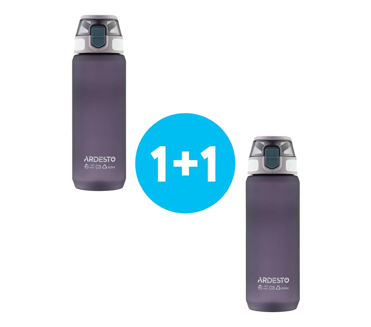 Пляшка для води ARDESTO Matte 800мл, фіолетовий