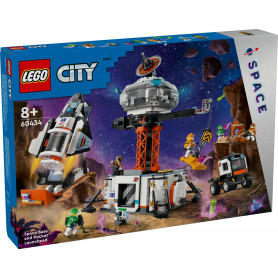 Image of LEGO City Space Base and Rocket Launchpad 60434