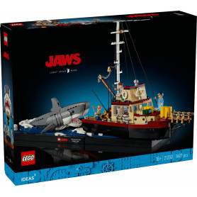 Image of LEGO Ideas Jaws and Orca Boat 21350