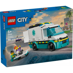 Image of Lego City Emergency Ambulance 60451