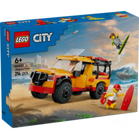 Image of Lego City Lifeguard Beach Rescue Truck 60453