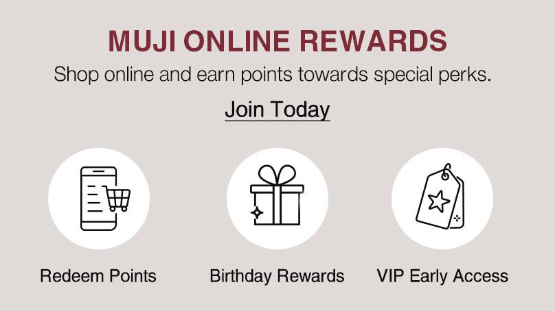 MUJI Online Rewards