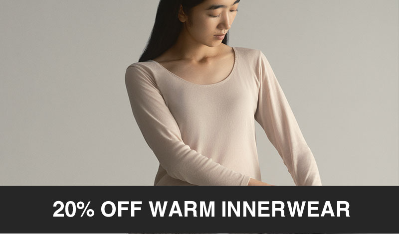 Shop 20% Off Warm Innerwear