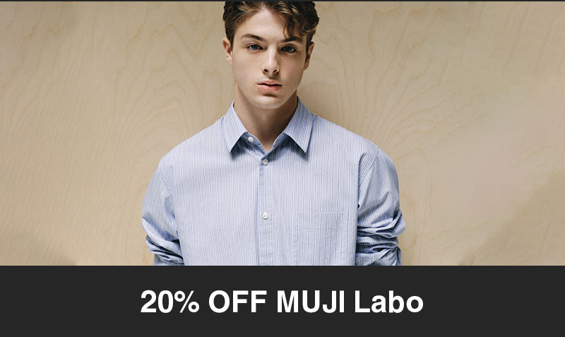 Shop 20% Off MUJI Labo