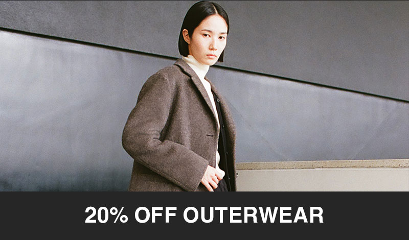 Shop 20% Off Outerwear