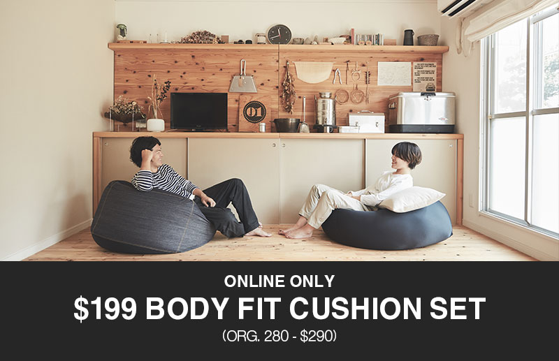 Shop $199 Body Fit Cushion Set