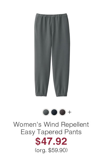 Shop Women's Wind Repellent Stretch Easy Tapered Pants