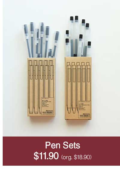 Shop $11.90 Black Pen Sets