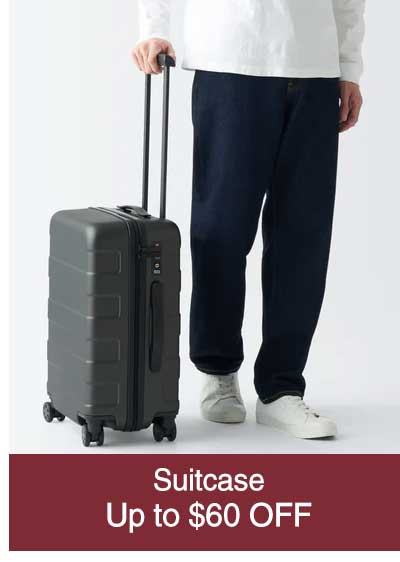 Shop Up to $60 Off Luggage