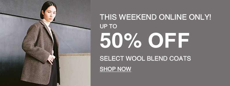 Shop Up to 50% OFF Select Wool Blend Coats