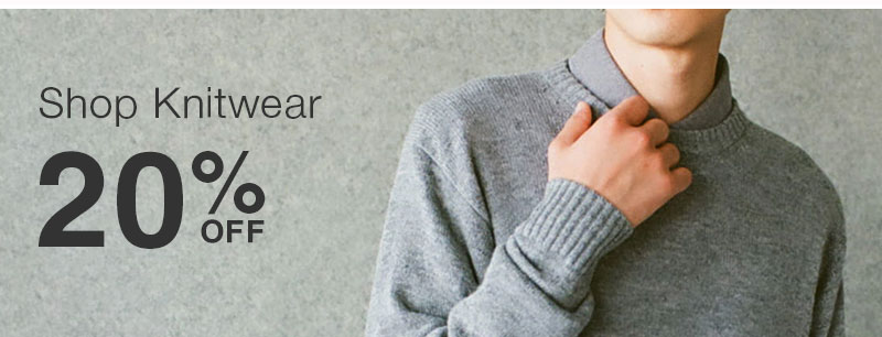 Shop 20% Off Knitwear