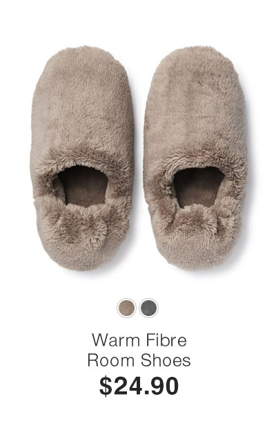 Shop Warm Fibre Room Shoes