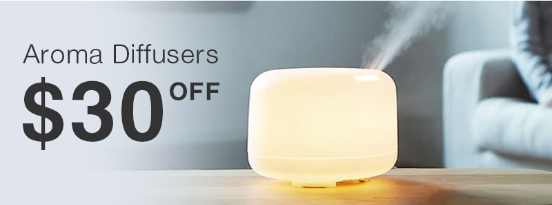 Shop Aroma Diffusers $30 Off