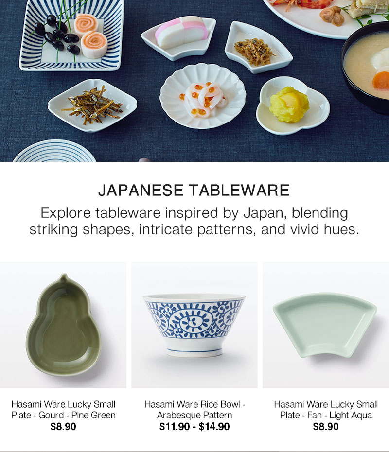 Shop Japanese Tableware