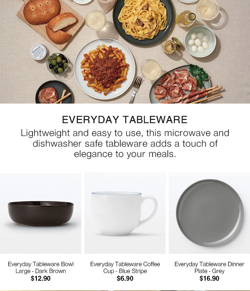 Shop Everyday Tableware