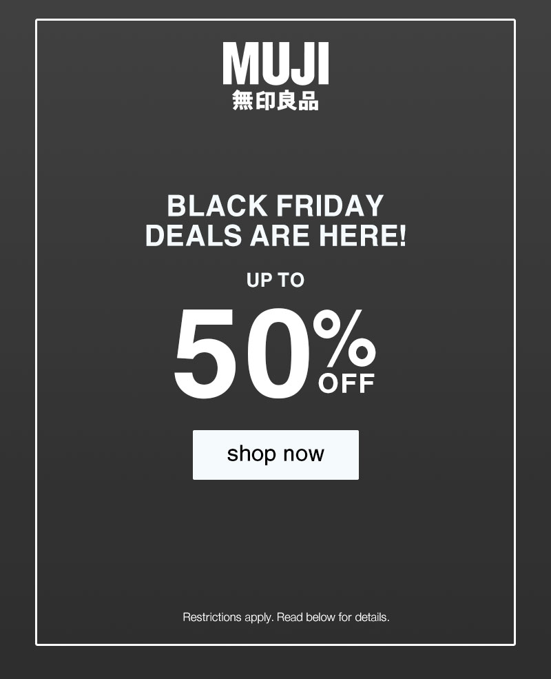 Shop Black Friday Deals Up to 50% OFF!