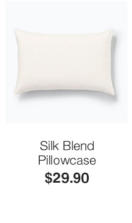 Shop Silk Blend Pillowcase