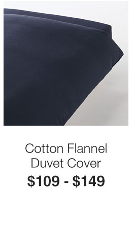 Shop Cotton Flannel Duvet Cover