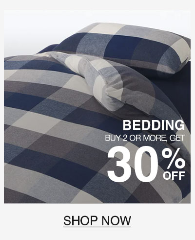 Shop 30% Off Bedding