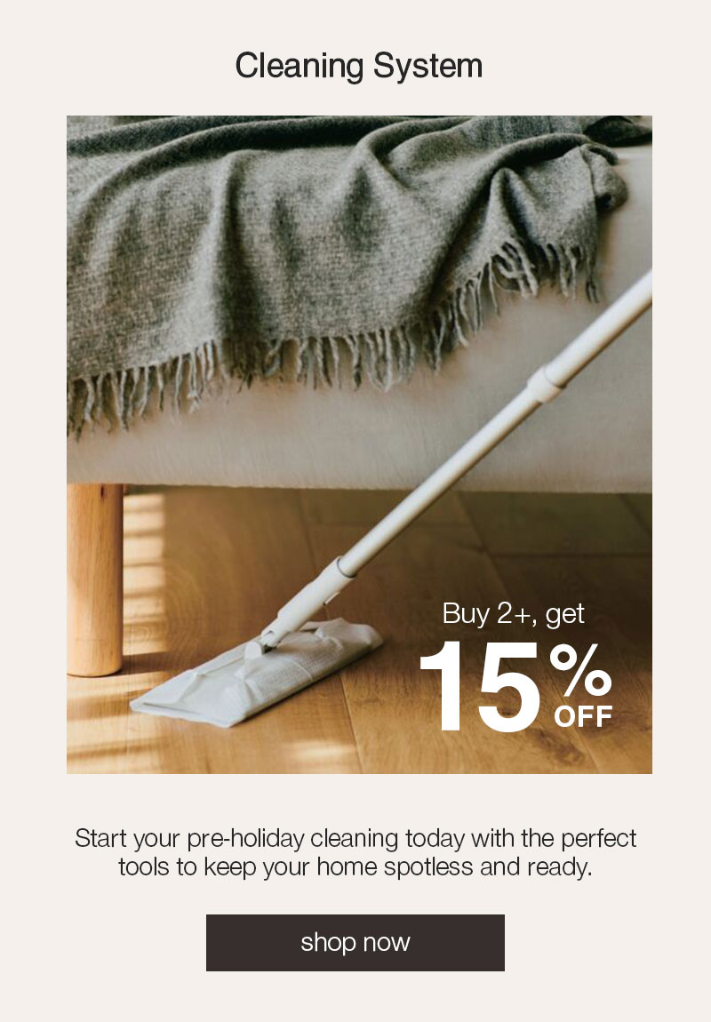 Shop 15% Off Cleaning Supplies When You Buy 2 Or More!