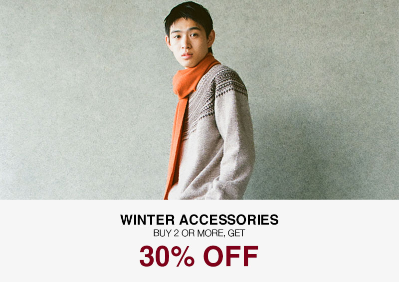 Shop 30% Off Winter Accessories Online Only!