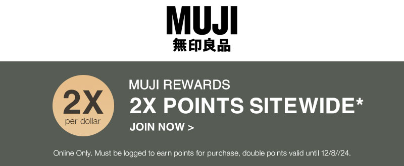 Get 2X Points For Cyber Week and Join Our Rewards Program