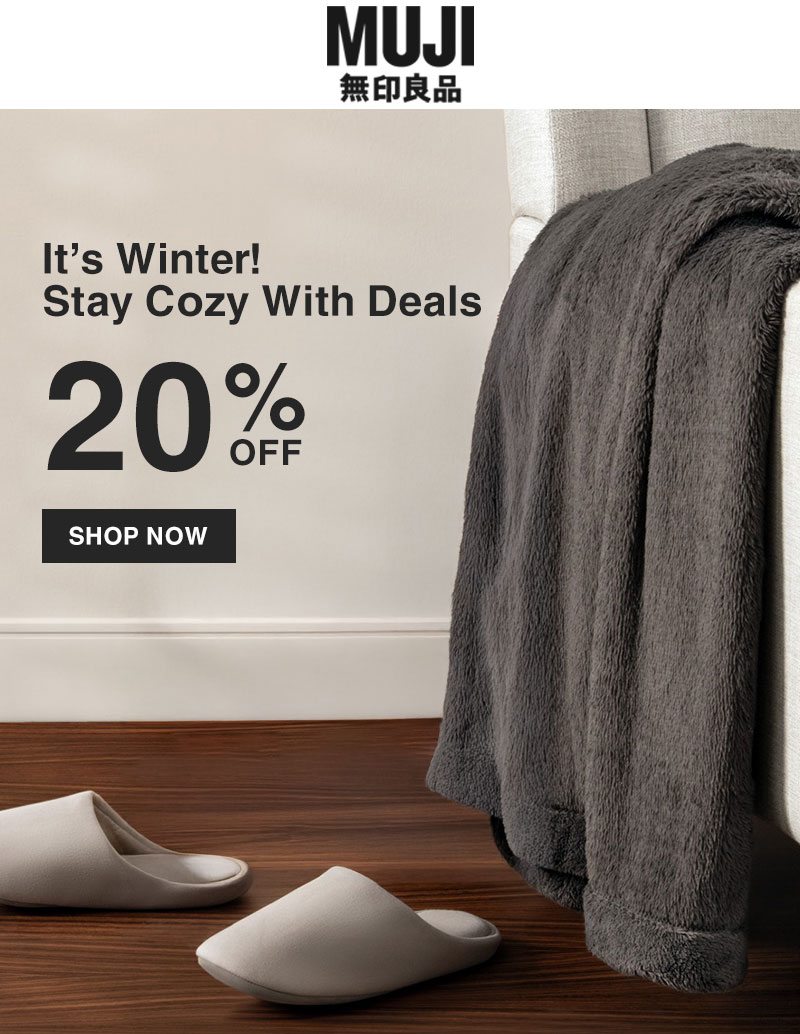 Shop 20% Off Cozy Home Deals For Winter