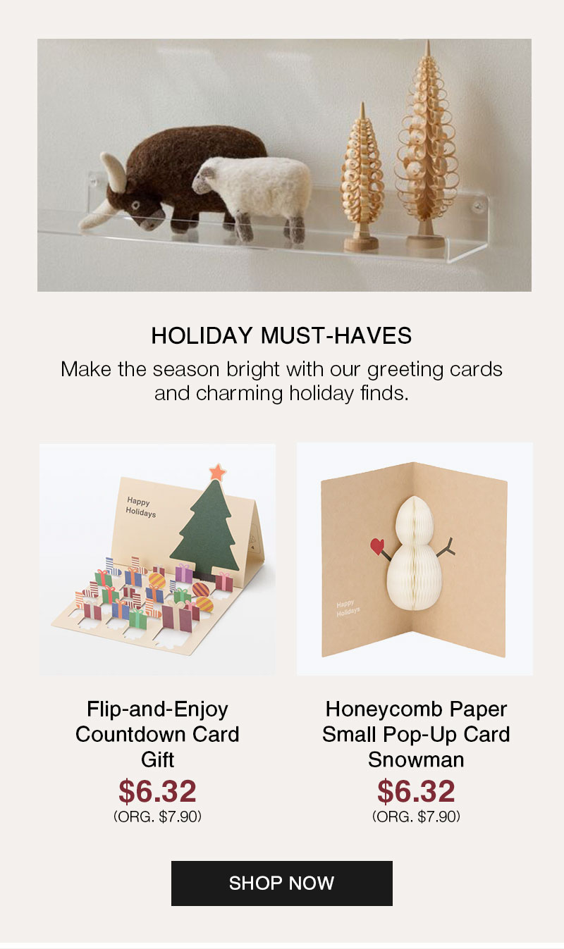 Shop 20% OFF Holiday Must Haves