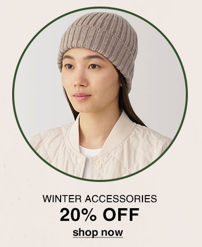 Shop 20% Off Winter Accessories