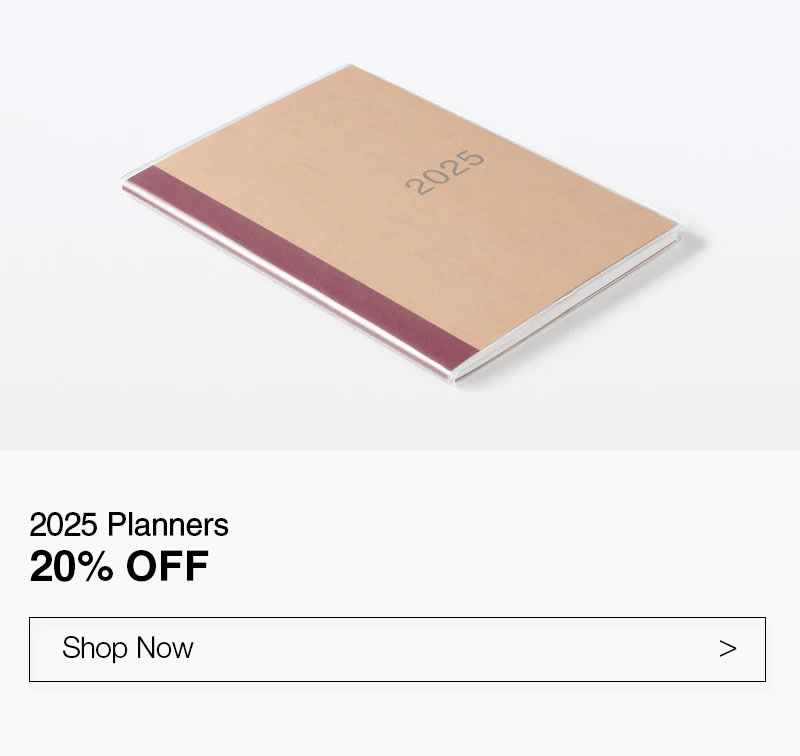 Shop 2025 Planners 20% Off