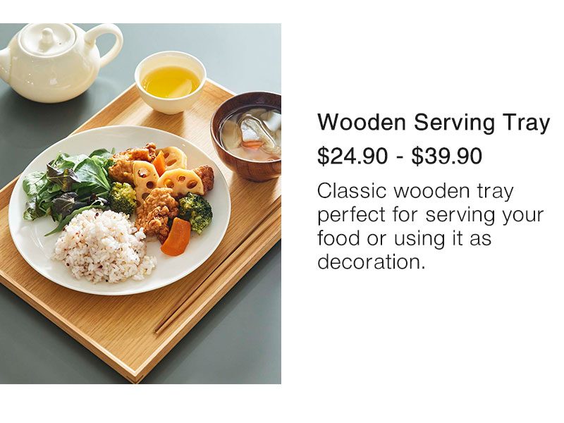 Shop Wooden Serving Tray