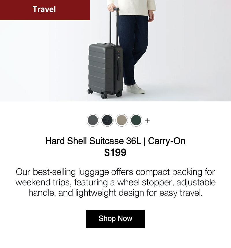 Shop Hard Shell Suitcase 36L | Carry-On