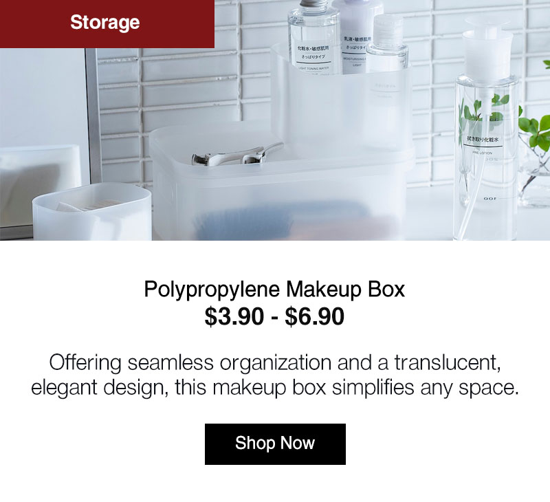 Shop Polypropylene Makeup Box