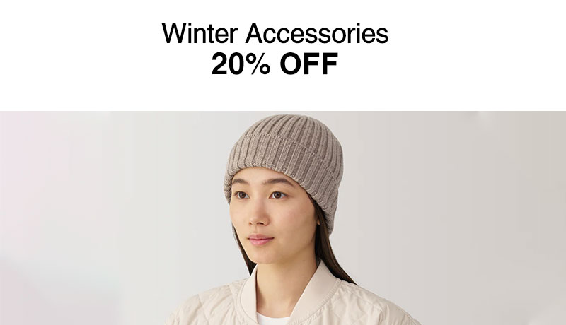 Shop 20% Off Winter Accessories