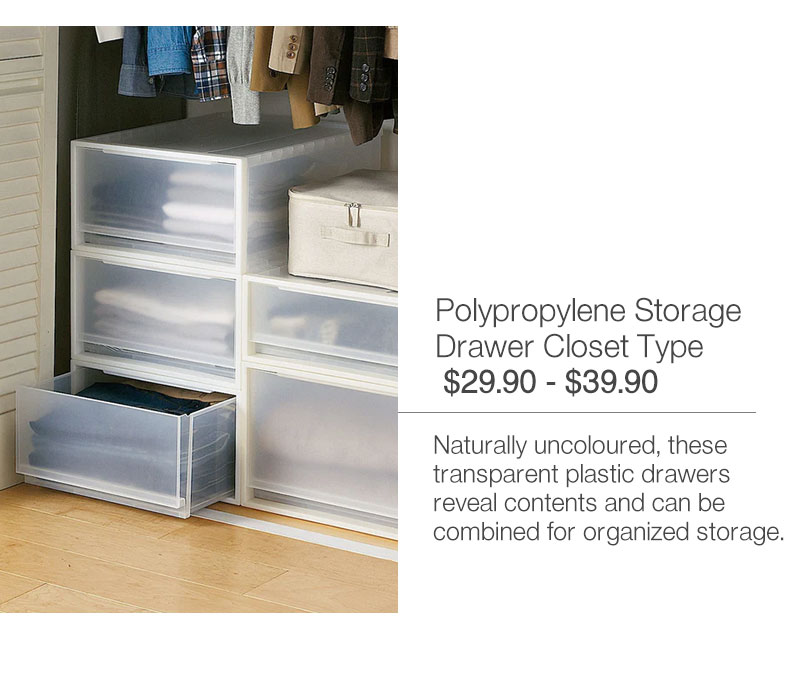 Shop Polypropylene Storage Drawer Closet Type