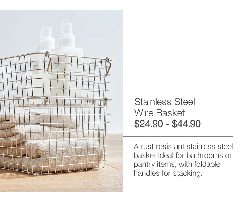 Shop Stainless Steel Wire Basket