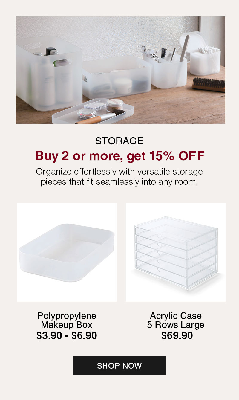 Shop 15% Off Storage and Organization