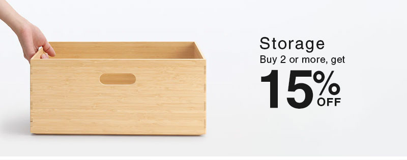 Shop 15% Off Storage When You Buy 2 or More!