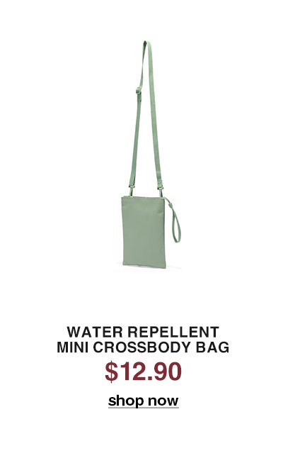 Shop Water Repellent Mini Crossbody Bag