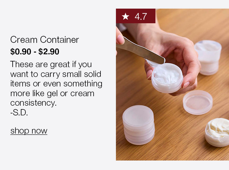 Shop Cream Container